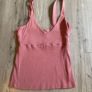 Women’s blush colored tank top size medium